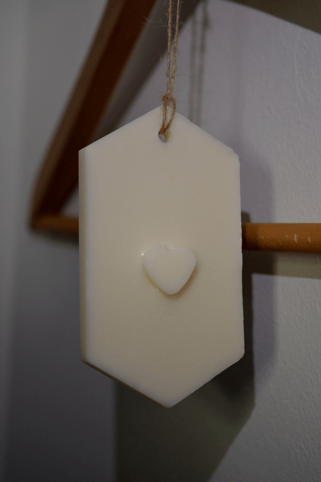 Suspension Parfumée en Cire - Fleur de Coton