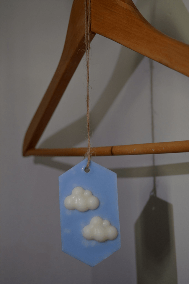 Suspension Parfumée en Cire - Adoucissant