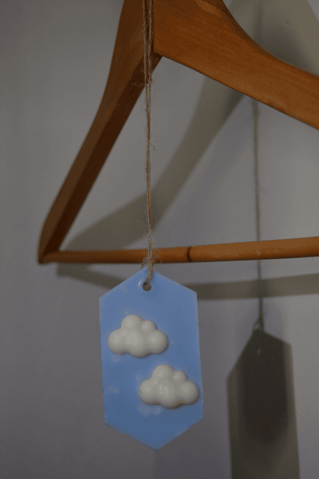 Suspension Parfumée en Cire - Adoucissant